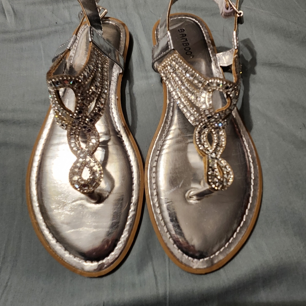 sparkly flats
